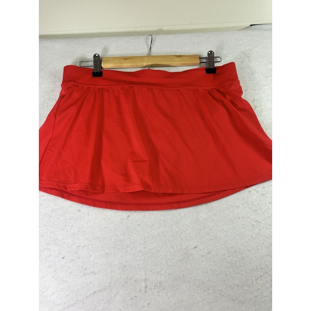 Tropical Escape Women's Swim Skirt Orange Size 8 (32x11) Beach Bottoms